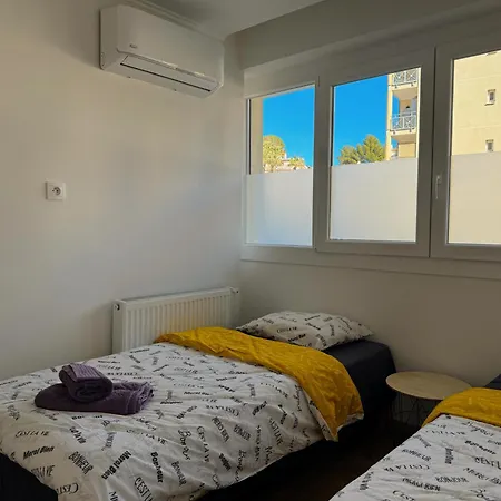 Cozyhomy Minutes Away Croisette Privateparking A/c Apartman *